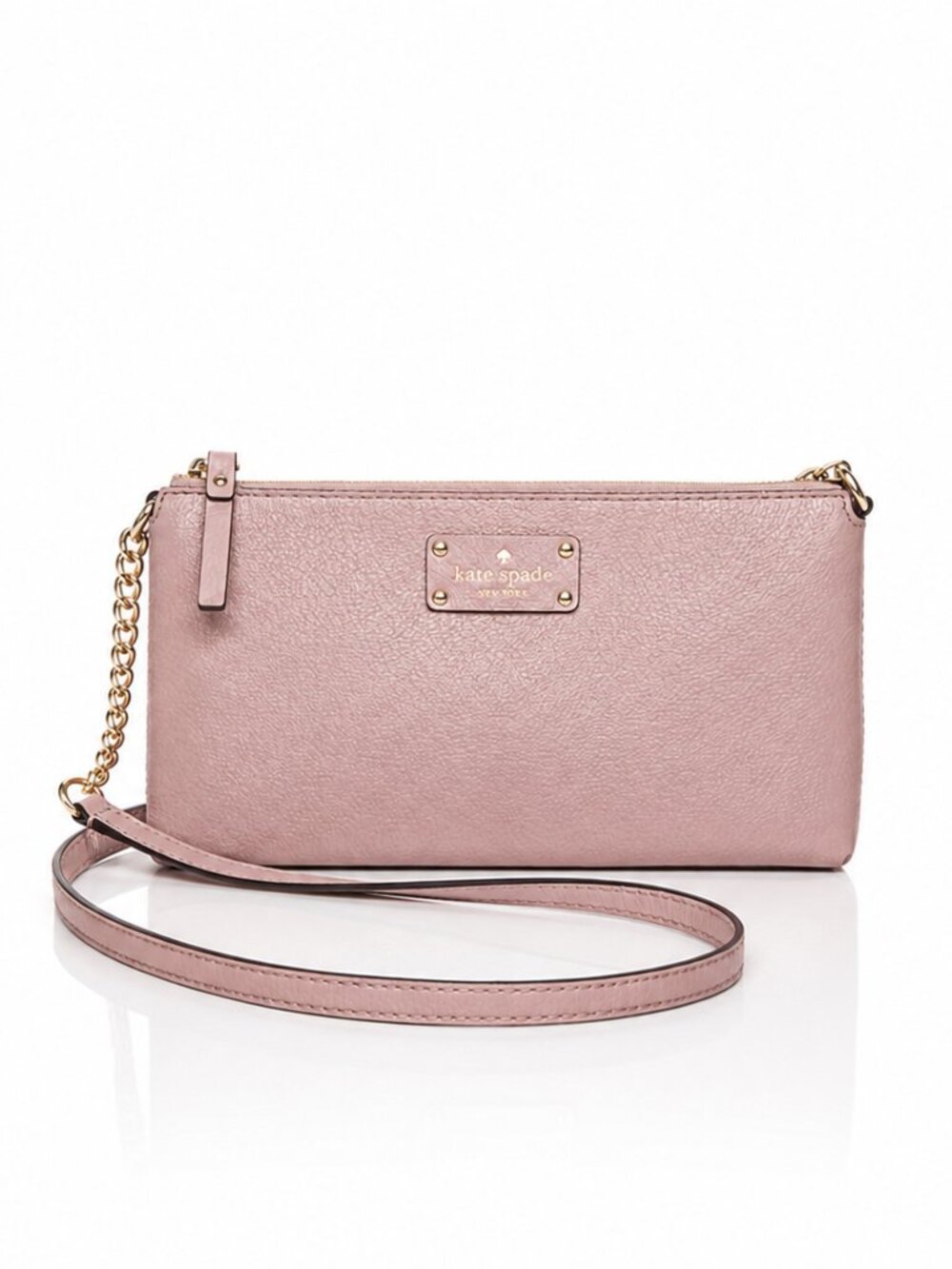 KATE SPADE Wellesley Declan Crossbody Shoulder Bag Blush Pink
